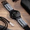 BINLUN Compatible Garmin Paracord Nylon Replacement Band, 20/22/26 mm, for QuickFit Forerunner, Instinct and Fenix view 4