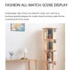 360° Rotating Multi-Tier Bookshelf for Desk, Easy to Disassemble view 3