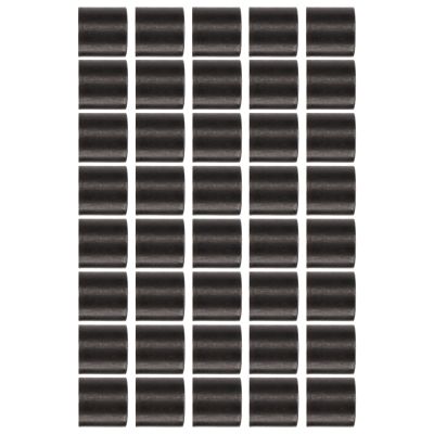 40-Piece Black Iron Bearing Spacers for Longboards