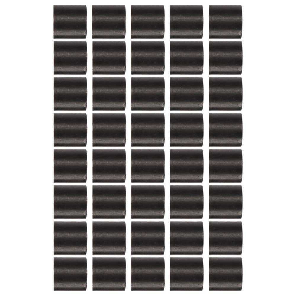 40-Piece Black Iron Bearing Spacers for Longboards