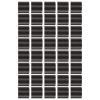 40-Piece Black Iron Bearing Spacers for Longboards view 1