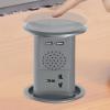 Multifunctional Pop-Up Desktop Outlet with Wireless Charging view 1