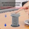 Multifunctional Pop-Up Desktop Outlet with Wireless Charging view 4