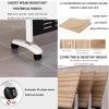 Folding Training and Seminar Table with Steel Panel and Quiet Casters view 4