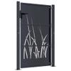 Somanki Garden Gate Anthracite 105 x 155 cm Steel, Grass Design view 4