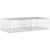 Xichuzi Gabion with Lid, 200 x 100 x 50 cm, Galvanized Iron view 2