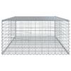 Xichuzi Gabion with Lid, 200 x 100 x 50 cm, Galvanized Iron view 4