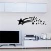 SLEDEZ Decorative Acrylic Mirror Wall Stickers, Black view 2