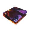 JDFHGNU Fashionable Flannel Blanket with Owl Pattern, 101.6 x 76.2 cm, for Camping, Travel, Bed, or Sofa view 2