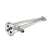 DUOCAI 1.5" 38 mm (OD 50.5 mm) Tri-Clamp Condenser with 1/4" Male Thread, 400 mm, for Distillation, Dephlegmation and Reflux, SS304 view 1