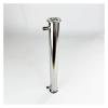 DUOCAI 1.5" 38 mm (OD 50.5 mm) Tri-Clamp Condenser with 1/4" Male Thread, 400 mm, for Distillation, Dephlegmation and Reflux, SS304 view 3