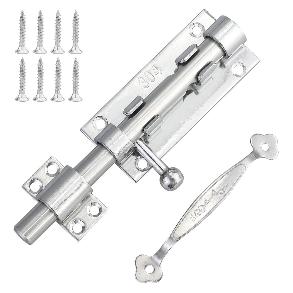 16 cm 304 Stainless Steel Sliding Door Bolt