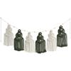 Ericetion Macramé Christmas Tree Wall Hanging with Tassels and Wood Beads view 1