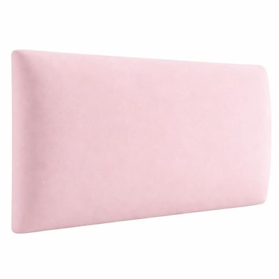 Angelo Wall Upholstery, 3D Wall Panels, Bed Wall Cushion, Powder Pink, 40 x 30 cm