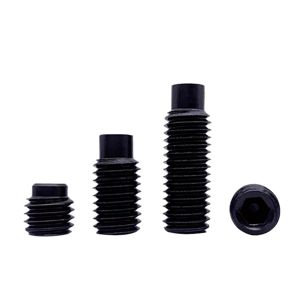 NUZBCPETR Steel Hex Socket Set Screws with Dog Point (M16 x 16 mm)