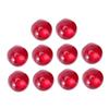 HOODANCOS Round Imitation Jade Sewing Buttons, 1 cm, 10-Pack view 1