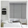 Jolan Indoor Wooden Blinds, 50 mm Slats, Gray Solid Wood, 40–150 cm Wide, 80 × 130 cm view 1