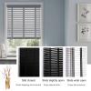 Jolan Indoor Wooden Blinds, 50 mm Slats, Gray Solid Wood, 40–150 cm Wide, 80 × 130 cm view 3