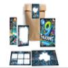 Limonia 10 Graffiti Invitations for a 9th Birthday, with Envelopes, Favor Bags, Stickers, Bookmarks, Notepads & Tic-Tac-Toe view 1