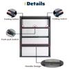 ENHEN Gray Vertical Sliding Window for Bathrooms, Sheds, Barns and Skylights, Double-Glazed with Hardware, 24x27, 18x23, 24x36, 18x27, 14x21 (W x H 24x31 in/60x78 cm) view 2