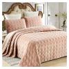 3-Piece Cotton Quilt Set for King/Queen Beds view 1