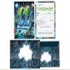 Limonia 10 Invitation Cards with 10 Envelopes for an 11th Birthday, Graffiti Street Art Theme Party view 1
