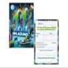 Limonia 10 Invitation Cards with 10 Envelopes for an 11th Birthday, Graffiti Street Art Theme Party view 4