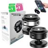 Joyye 360° Rotatable Magnetic Car Phone Holder, Black/Silver view 1