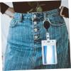 HAPINARY Retractable Badge Holder with Key and Card Holder, Badge Reel and Clip view 4