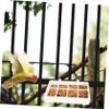 BELLIFFY 2-Piece Plastic Bird Feeders for Cages, Hanging Feeding Boxes for Parrots and Small Birds, Easy to Clean, Large Capacity view 4