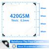 Transparent, Durable Waterproof Tarp, 420 g/m² view 2