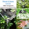 Transparent, Durable Waterproof Tarp, 420 g/m² view 4