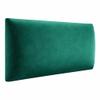 Angelo Turquoise 3D Wall Cushion Panel, 60 x 40 cm view 1