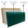 Angelo Turquoise 3D Wall Cushion Panel, 60 x 40 cm view 4