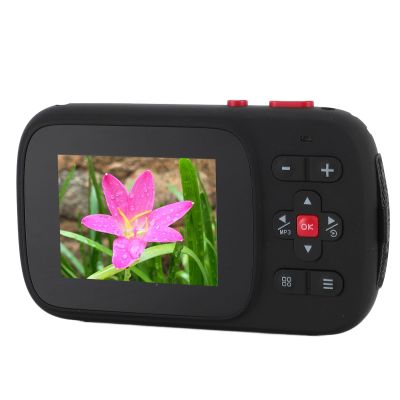 Digital Camera for Beginners, 2.5K 72MP Selfie Camera with MP3 Playback, Dual Screens, 16x Zoom, and Built-In Flash