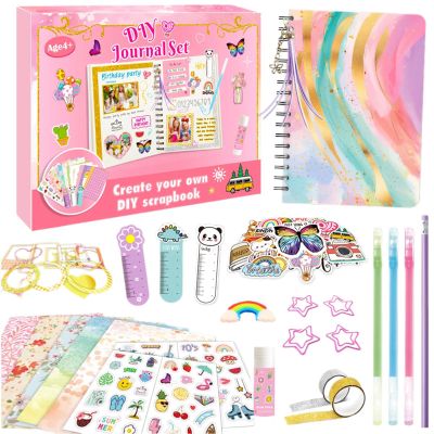 Girls’ Diary Set with Scrapbook Supplies