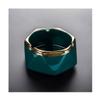 DLSMY Geometric Ceramic Ashtray with Lid view 1