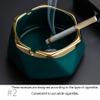 DLSMY Geometric Ceramic Ashtray with Lid view 4
