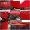 Waterproof Tarp with Eyelets, 2 x 2.4 m, Red view 2