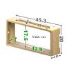 Onxyrbyte Wall-Mounted Router Storage Cabinet view 2