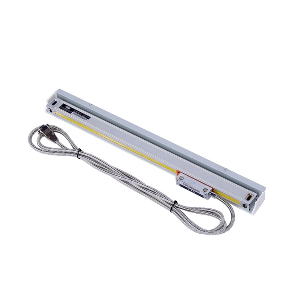 HEALBYBLE 0.005 mm High-Precision Slim Linear Scale DRO TTL Encoder Sensor, 400 mm
