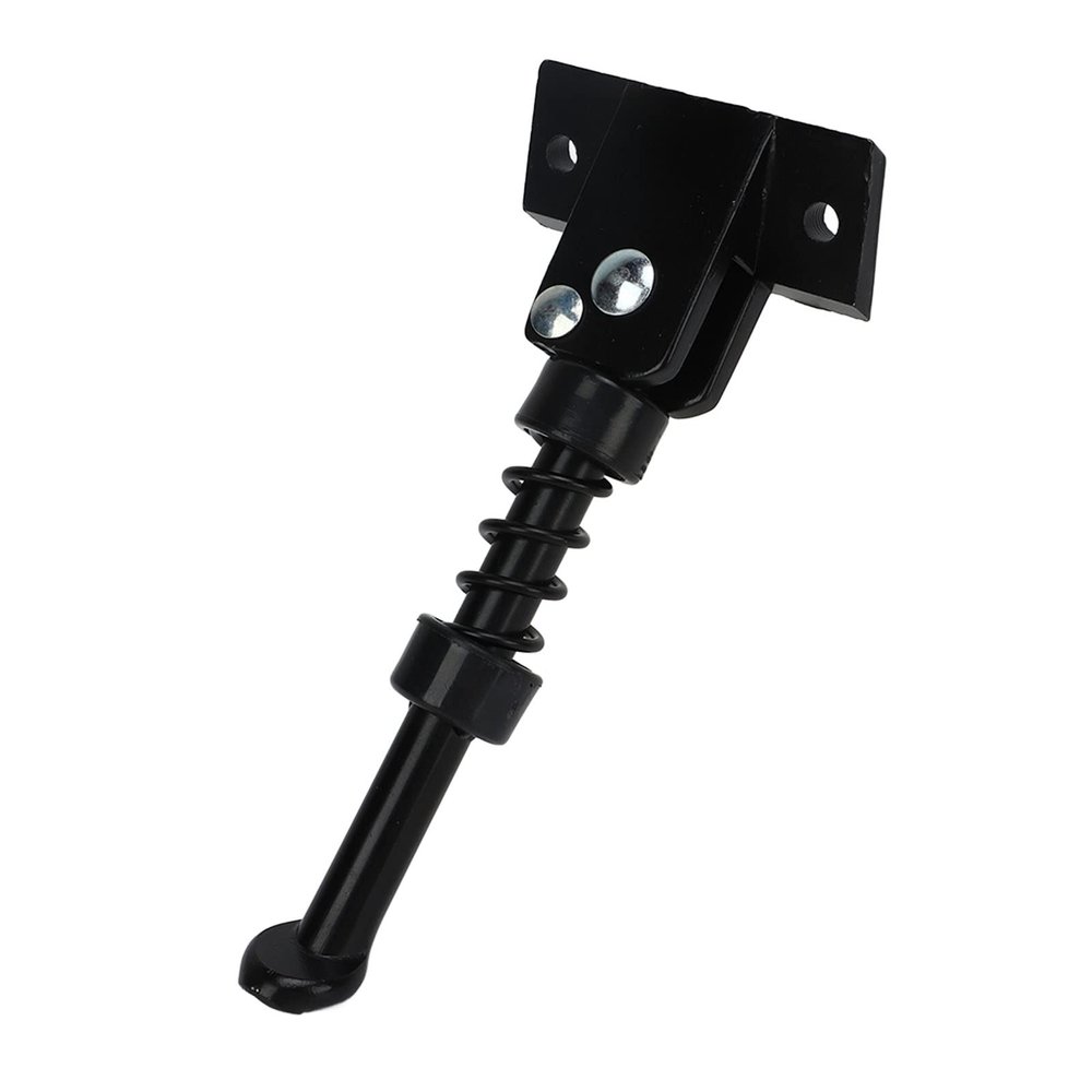 Electric Scooter Stand, 10-Inch Black Aluminum Alloy Kickstand Replacement Part