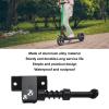 Electric Scooter Stand, 10-Inch Black Aluminum Alloy Kickstand Replacement Part view 2