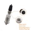 POOIQX 0–10 g Accelerometer for Motor Water Pumps, Integrated 4–20 mA Piezoelectric Vibration Sensor Transmitter, Wide Measuring Range (0–20 mm/s) view 2