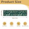 Custom Green Leaf Pattern Banner, 300D Polyester, 30 x 120 cm view 2