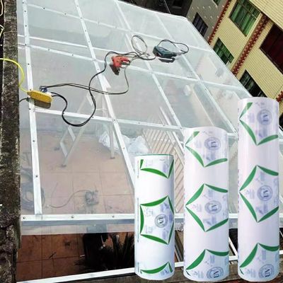 Greenhouse Roof Panel, 1 mm Polycarbonate, Insulated, Rainproof and UV-Protected, 0.6 m x 1.5 m
