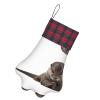 Sea Otter Christmas Dog Paw Stocking, Large Paw Fireplace Hanging Decoration, Black, One Size Plus Tall view 4