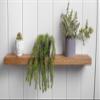MoonTree Rustic Floating Shelf, 60 x 15 x 3.8 cm, Untreated view 4