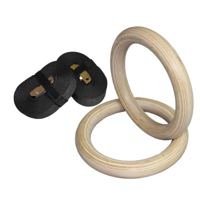 Exercise Rings with Straps, Gymnastics Rings for Men | Non-Slip