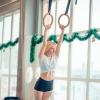 Exercise Rings with Straps, Gymnastics Rings for Men | Non-Slip view 2